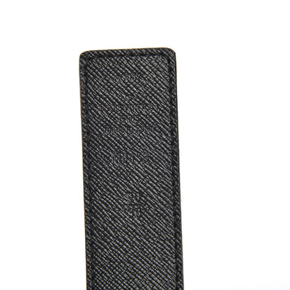 Louis Vuitton Calfskin Monogram 30mm LV Initiales Reversible Belt 90 36 Black 5 of 6