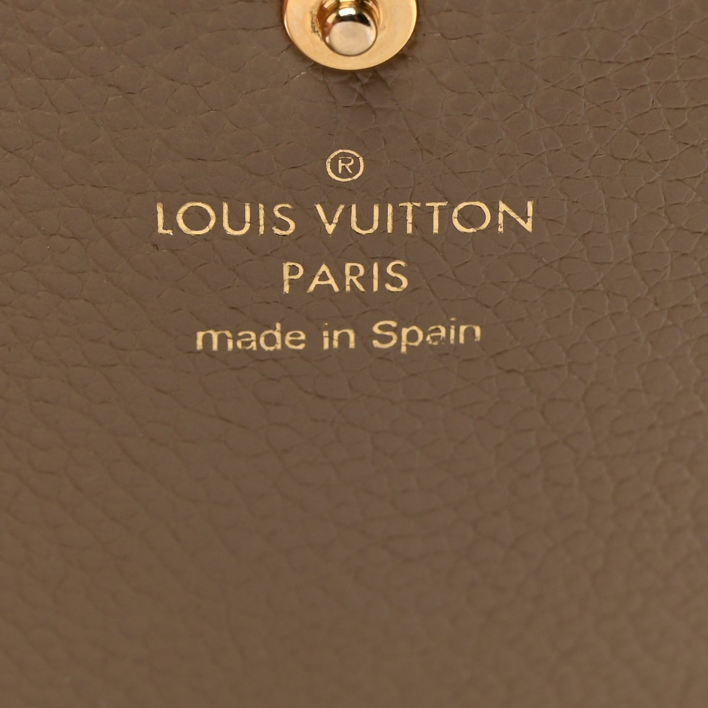 Empreinte Monogram Giant Sarah Wallet Tourterelle Creme