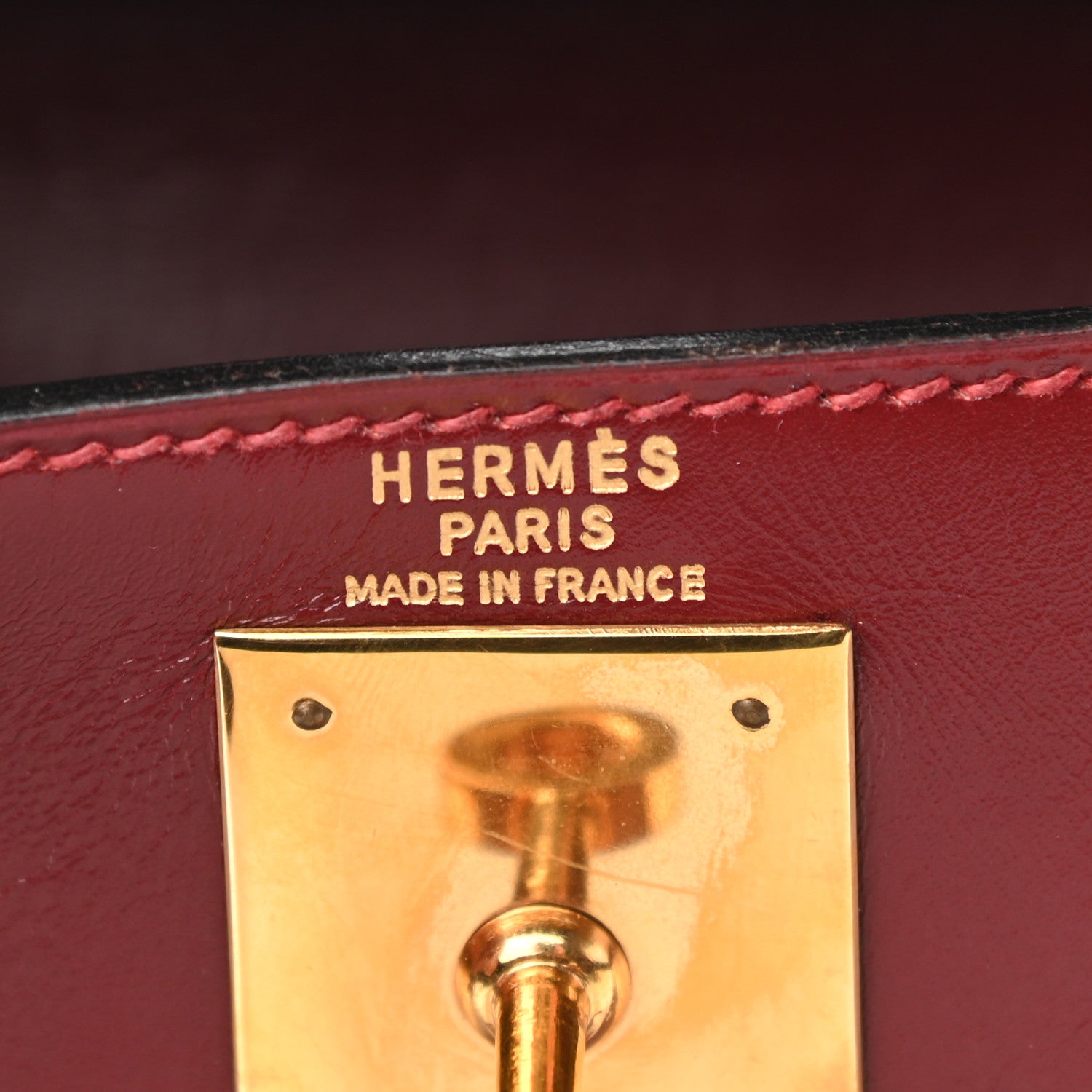 Hermes Box Kelly Retourne 28 Rouge H 11 of 25