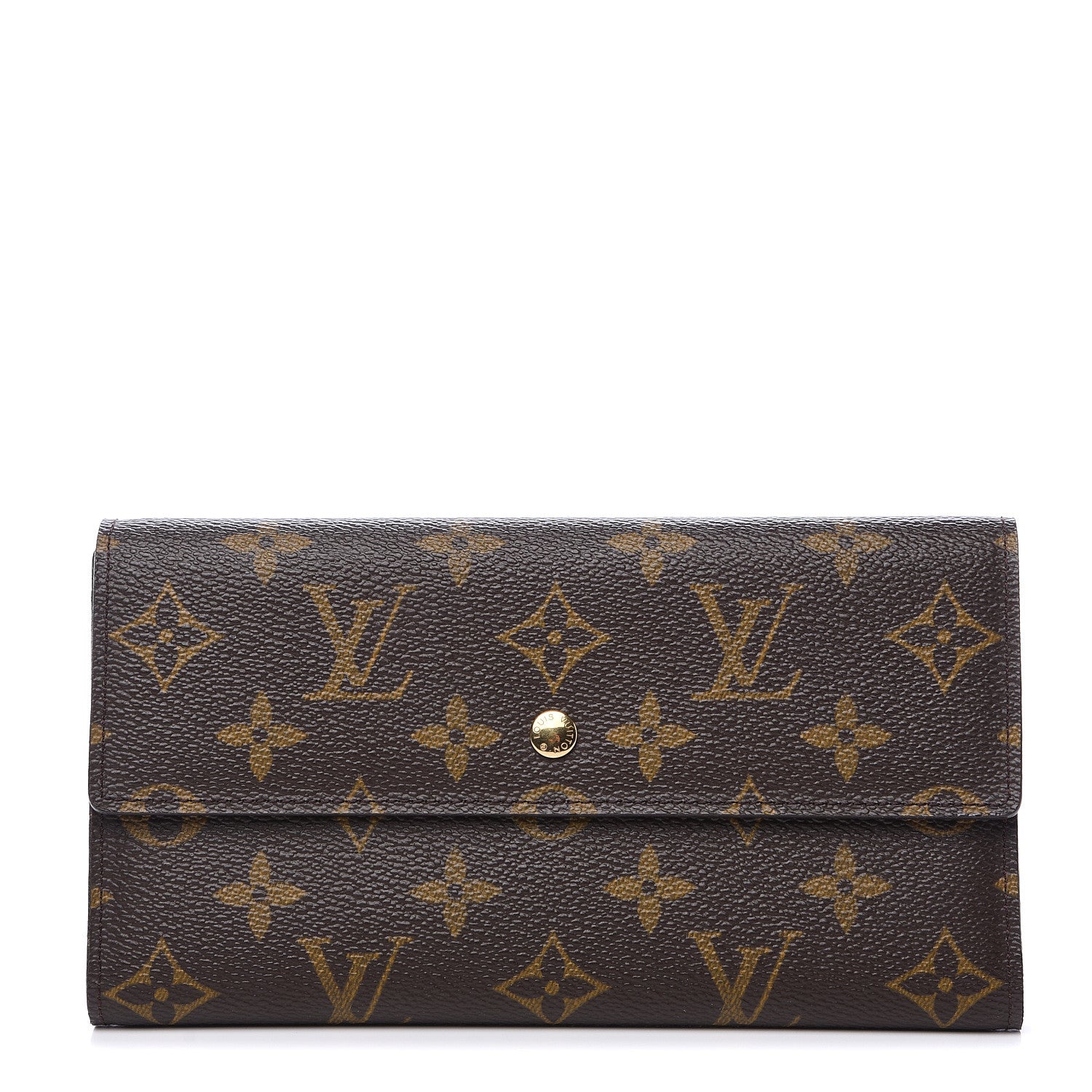 Louis Vuitton Monogram Porte Tresor International Wallet 1 of 7