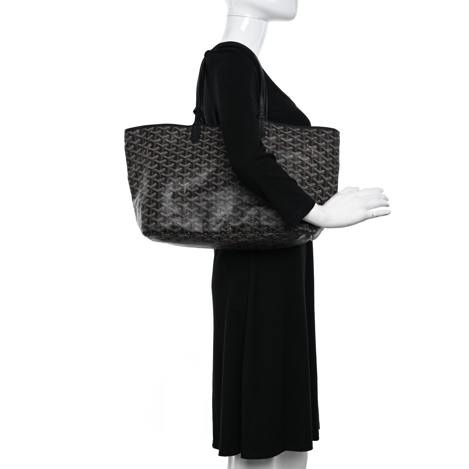 Goyard Goyardine Saint Louis PM Black 2 of 19