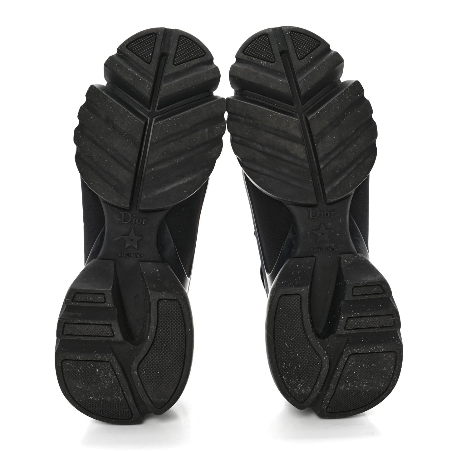 Neoprene Rubber Womens D-Connect Sneakers 36 Black
