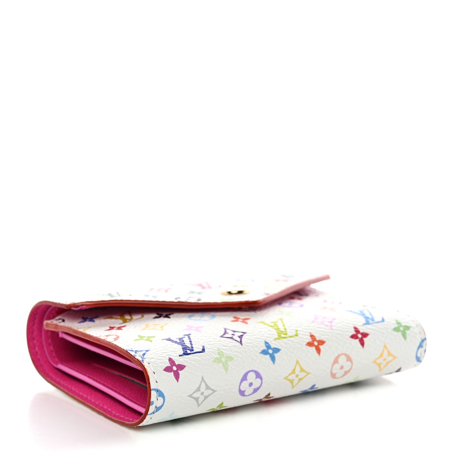LV x TM Monogram Multicolor Victorine Wallet White