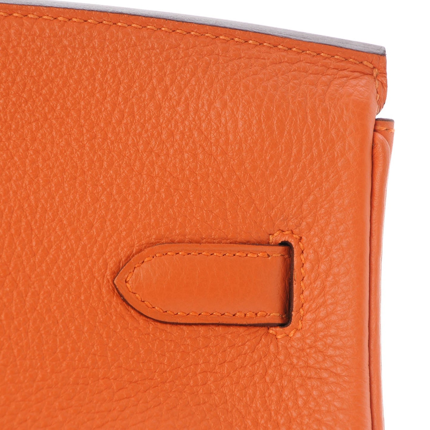 Togo Birkin 35 Orange