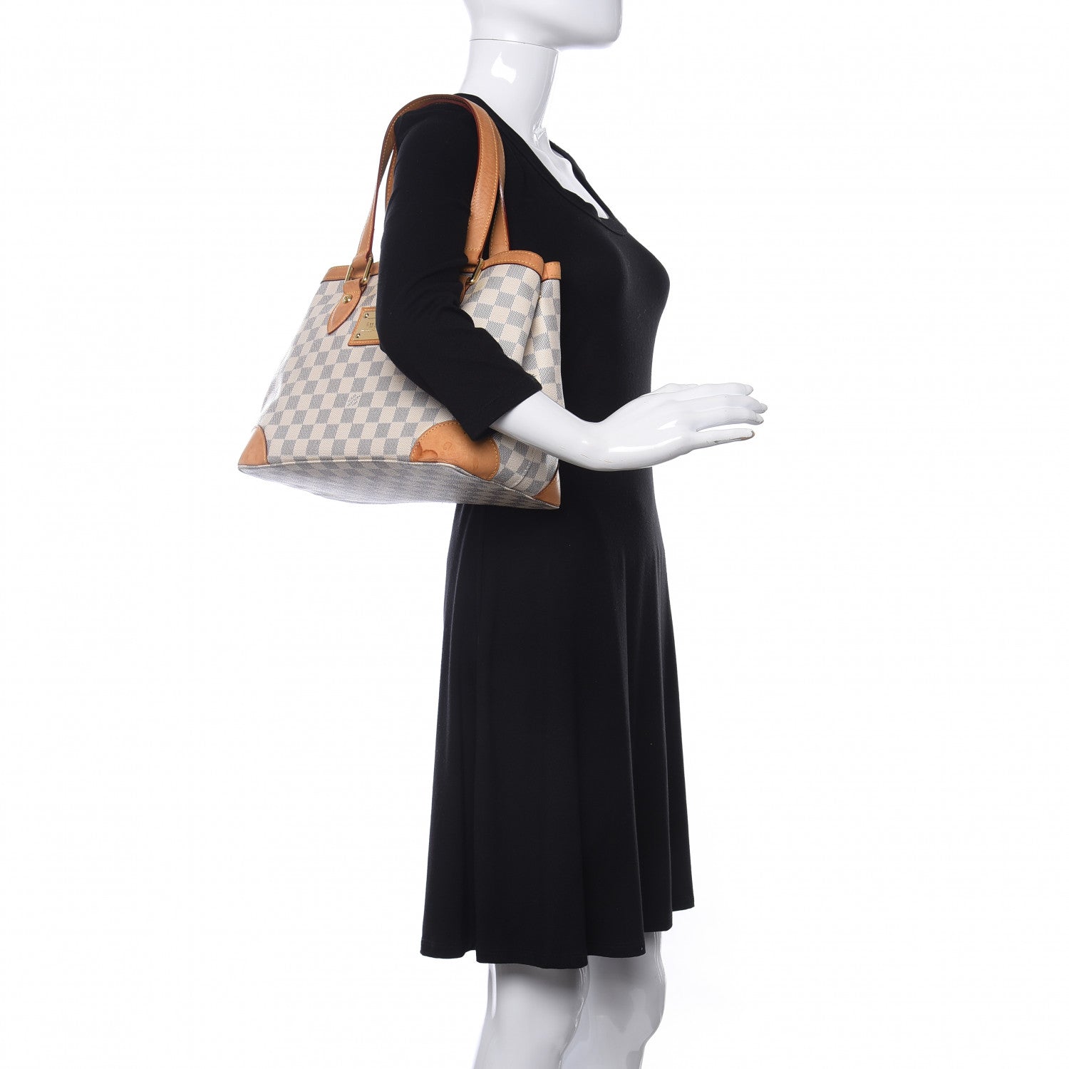 Louis Vuitton Damier Azur Hampstead PM 2 of 10