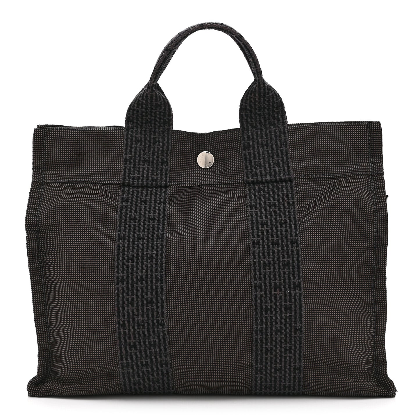 Canvas Herline PM Tote Grey