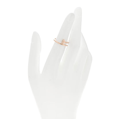 Cartier 18K Pink Gold Small Juste Un Clou Ring 50 5.25 2 of 5
