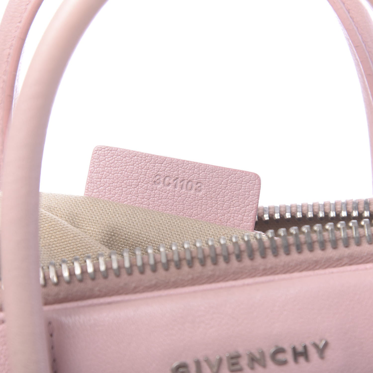 Givenchy Sugar Goatskin Small Antigona Pale Pink 7 of 24