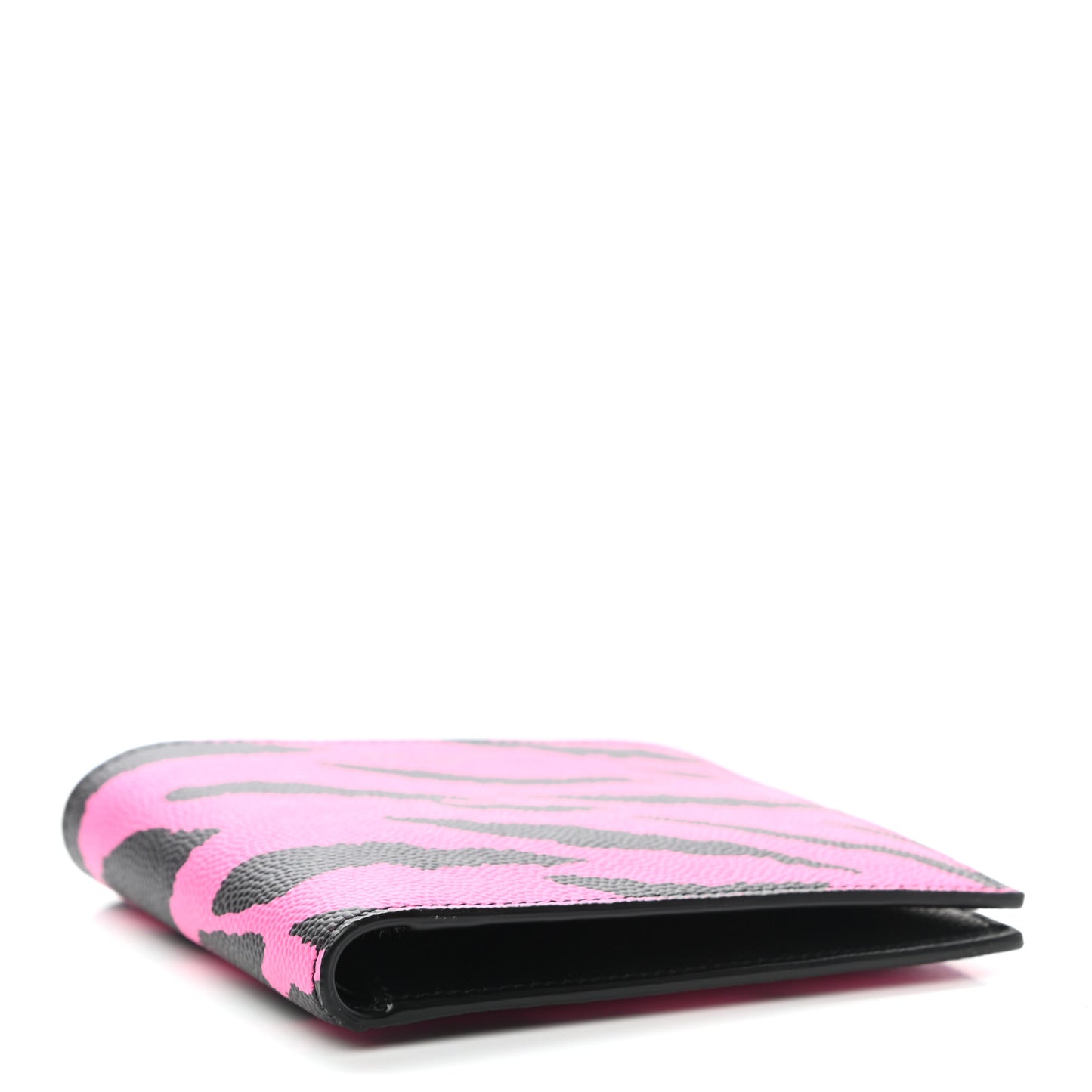 Grain De Poudre Zebra Print East West Wallet Pink