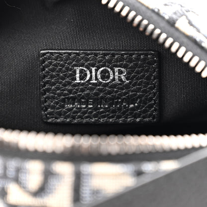 Christian Dior Oblique Mini Roller Messenger Bag Blue 6 of 11