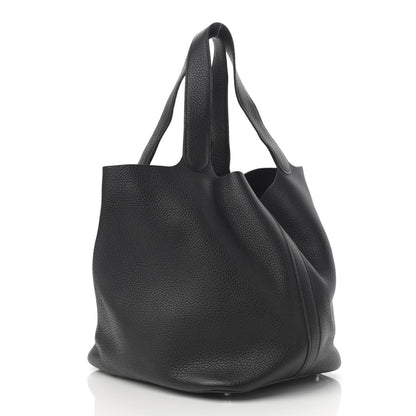 Hermes Taurillon Clemence Picotin Lock 26 GM Black 3 of 10
