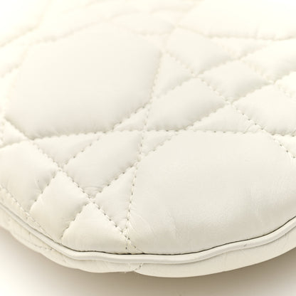 Christian Dior Calfskin Cannage Caro Pouch Latte 9 of 9