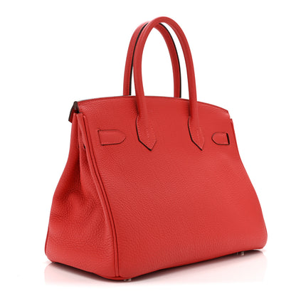Hermes Togo BIRKIN 30 Bougainvillea 3 of 12