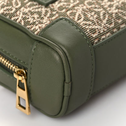Loewe Jacquard Anagram Calfskin Amazona Nano Avocado Green 8 of 9