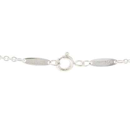 Tiffany Sterling Silver 22mm Elsa Peretti Open Heart Pendant Necklace 5 of 5