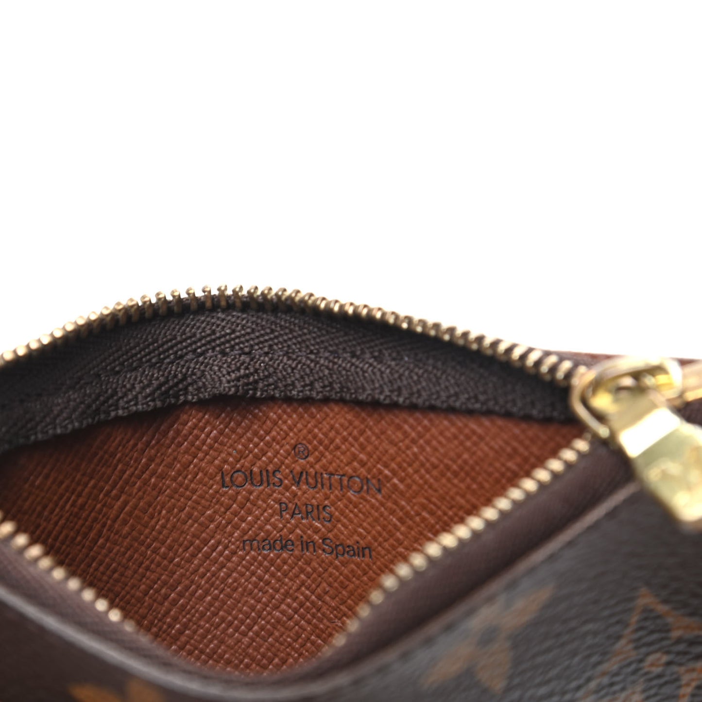 Monogram Key Pouch