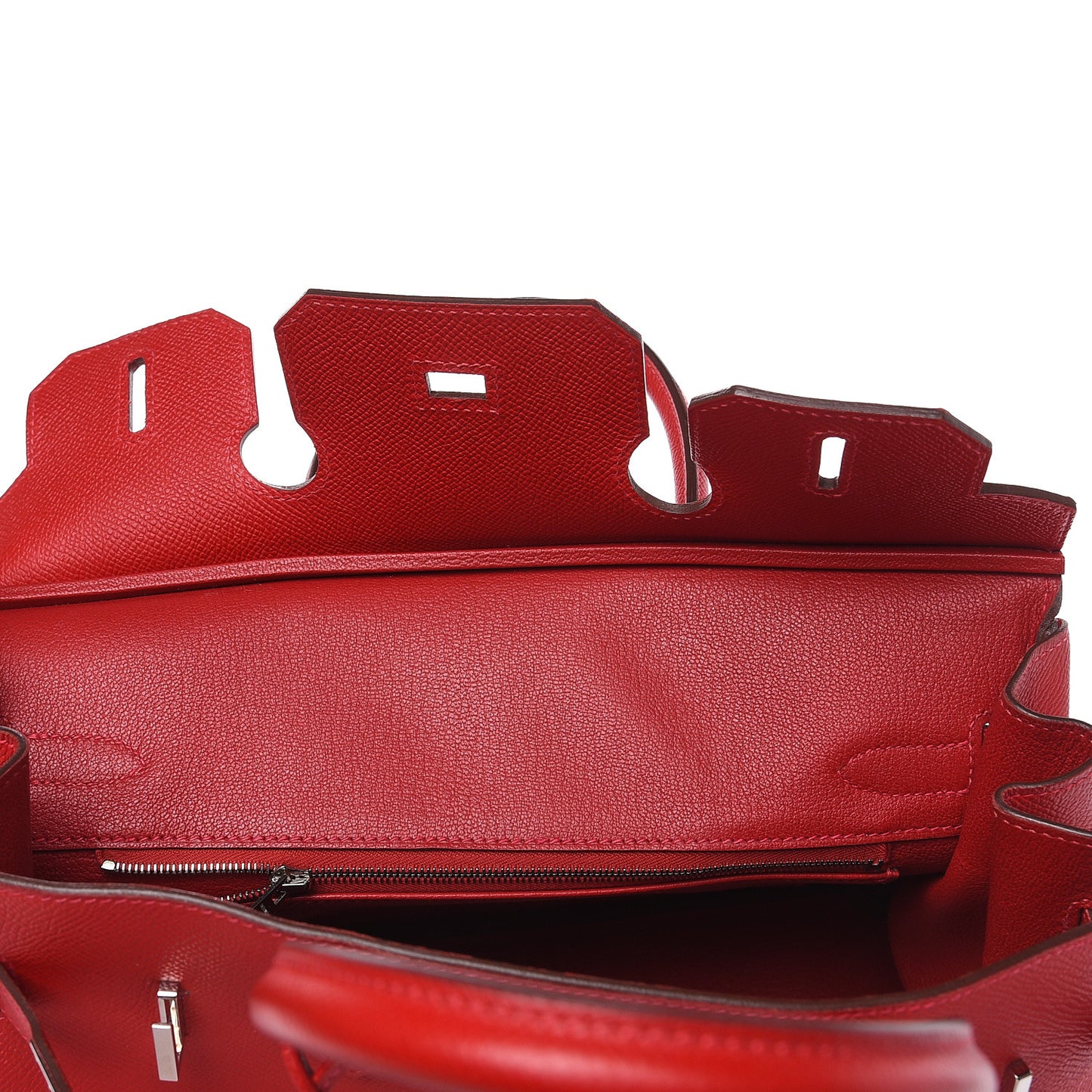 Epsom Birkin 30 Rouge Casaque