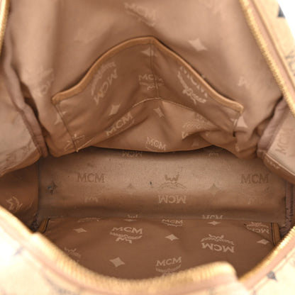 MCM Visetos Medium Sprinkle Stud Stark Backpack Beige 5 of 17