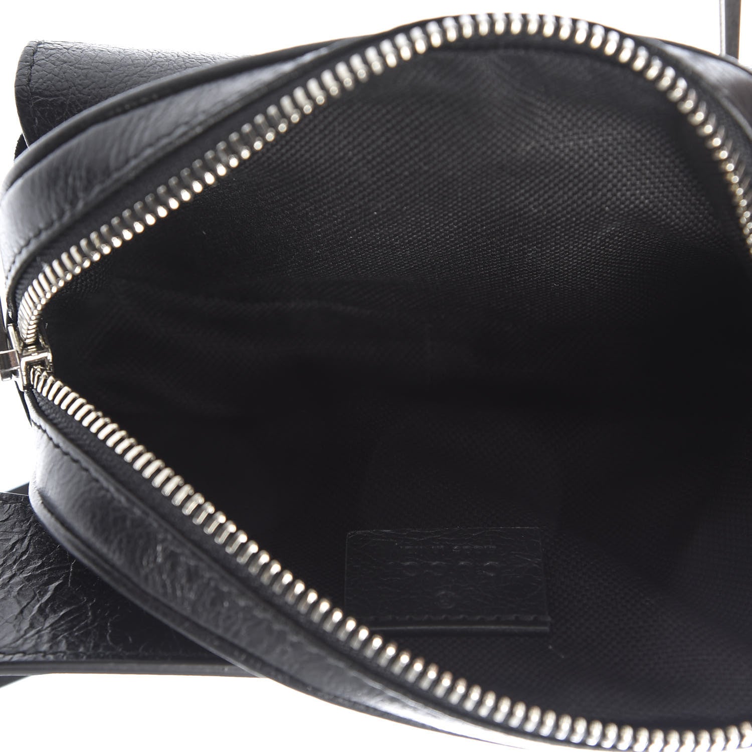 Gucci Fluffy Calfskin Mini Morpheus Belt Bag 90 36 Black 5 of 9