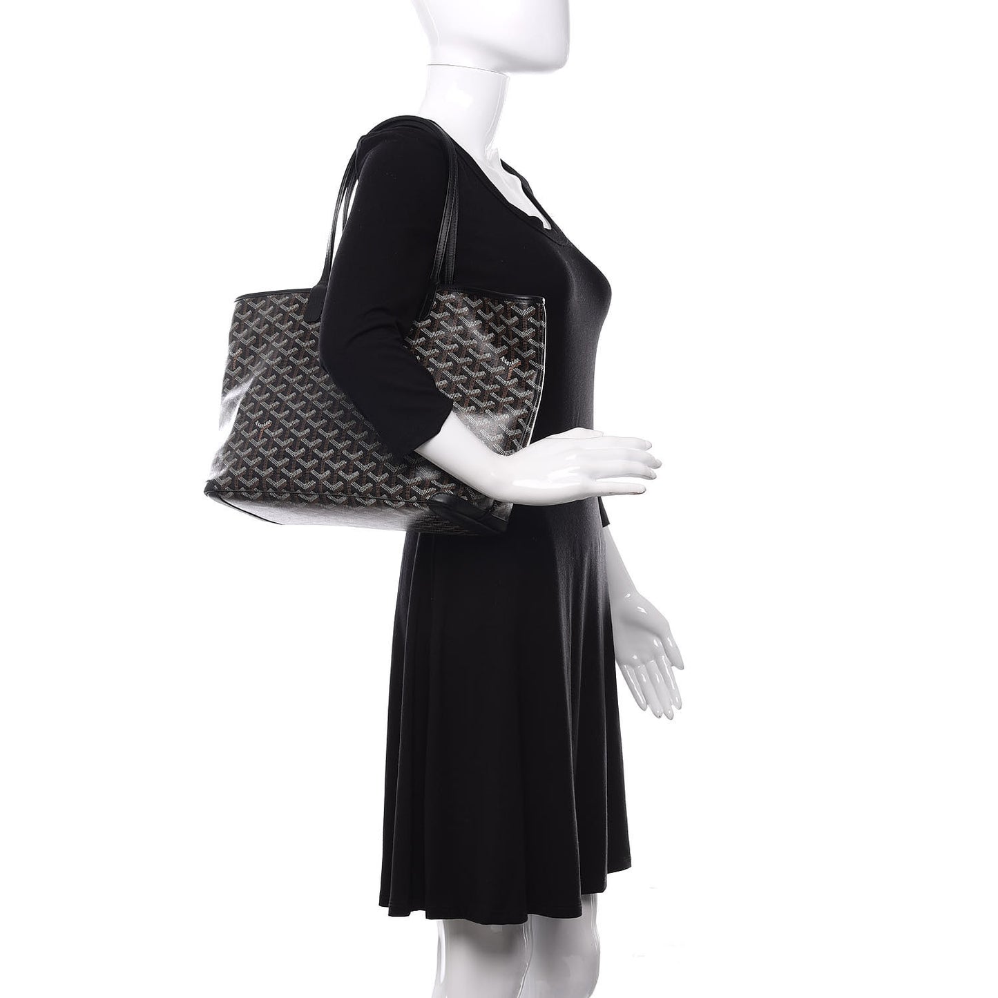 Goyardine Artois PM Black