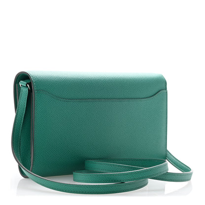 Hermes Epsom Constance Long To Go Wallet Vert Jade Bleu Brume 3 of 15