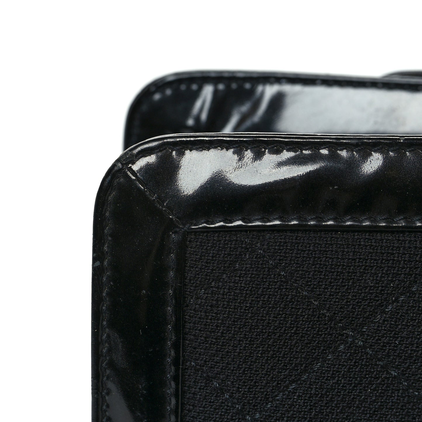 Jersey Patent Quilted 2.55 Reissue Flap Black