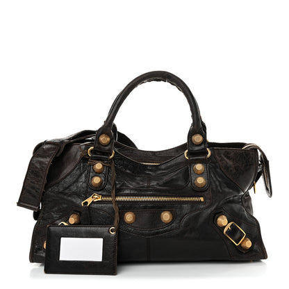 Balenciaga Chevre Giant 21 Gold Hardware Part Time Truffle 3 of 16