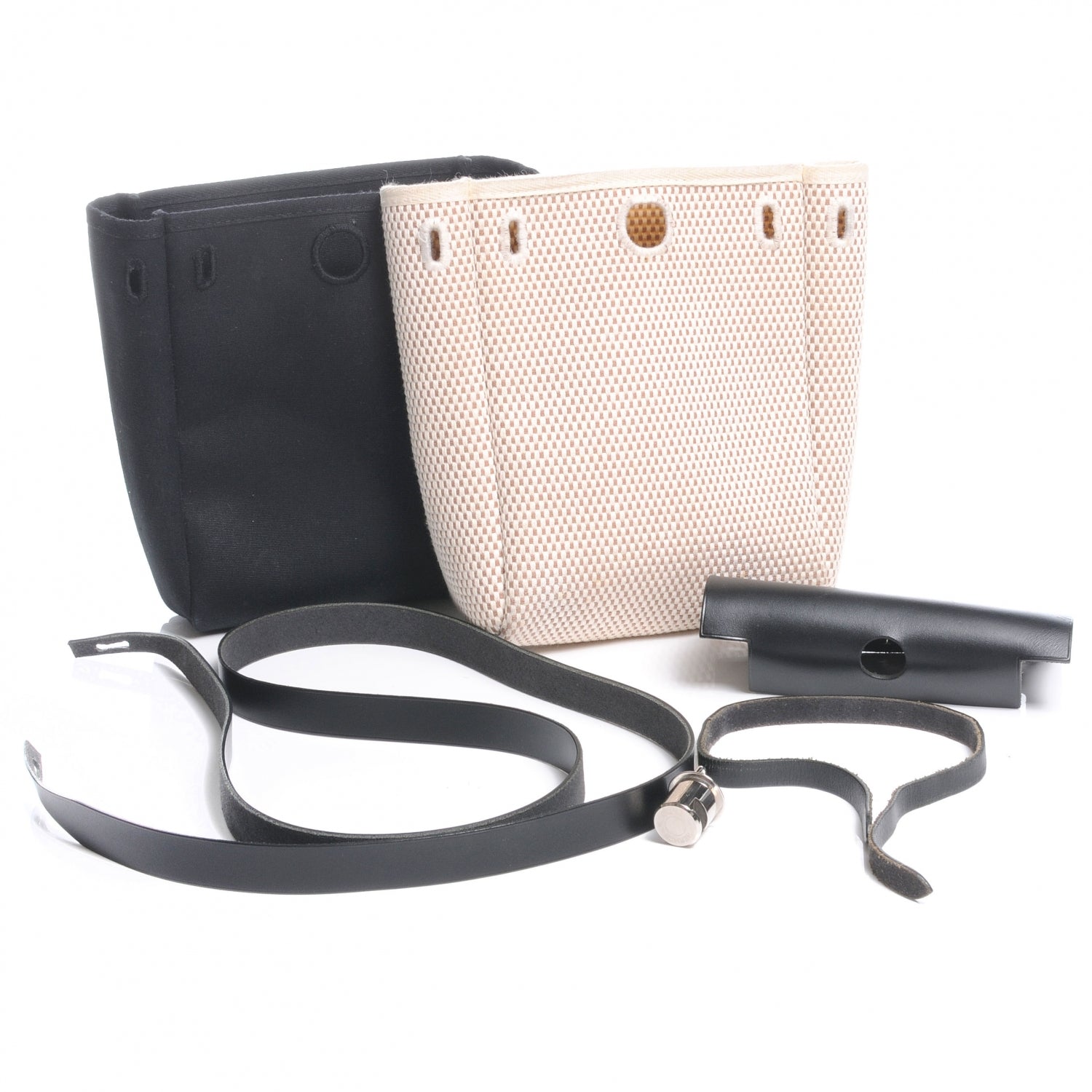 Hermes Toile Herbag TPM Natural and Noir 4 of 6