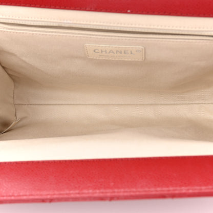 Chanel Caviar Quilted CC Large Dark Red 5 of 11