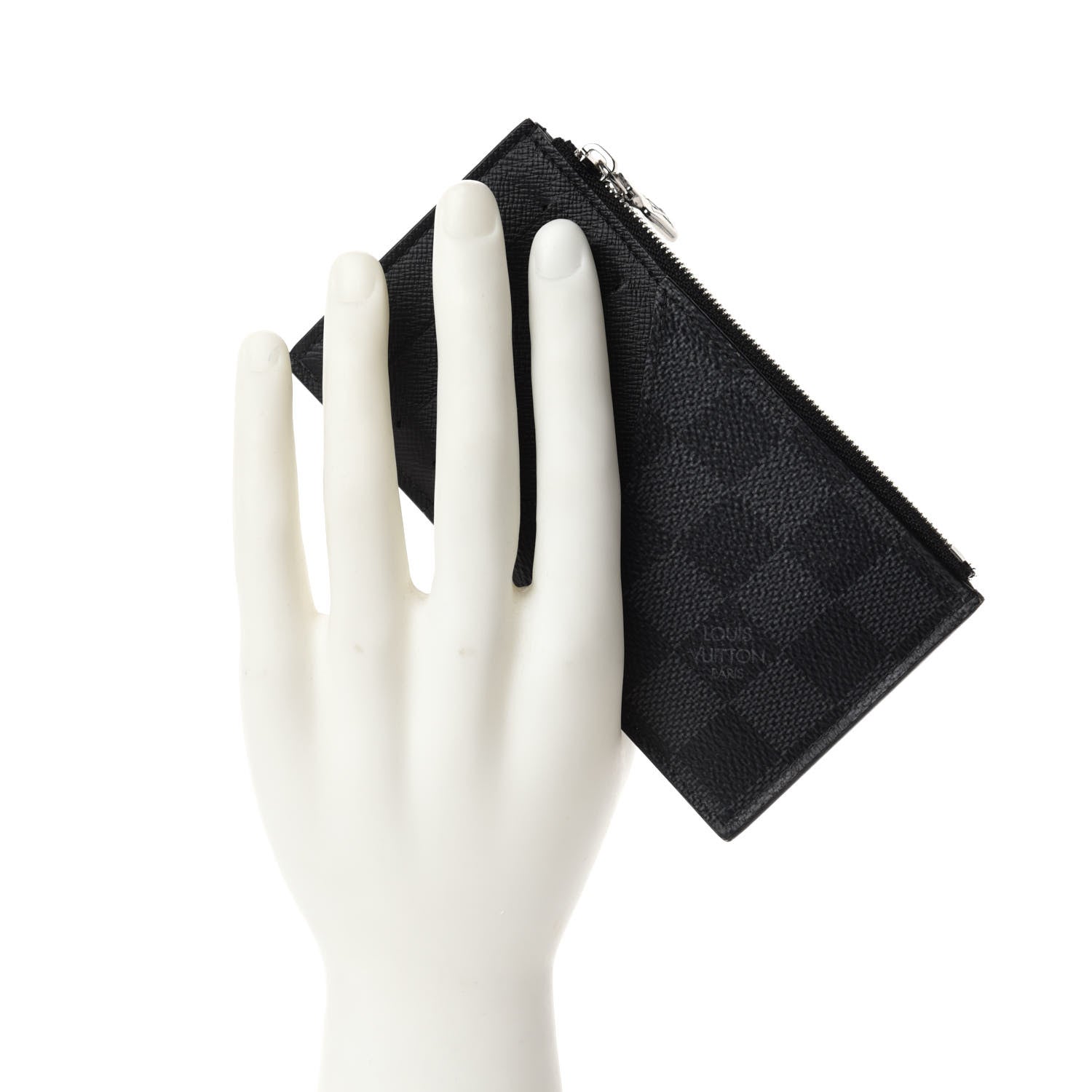 Louis Vuitton Damier Graphite Coin Card Holder 2 of 10