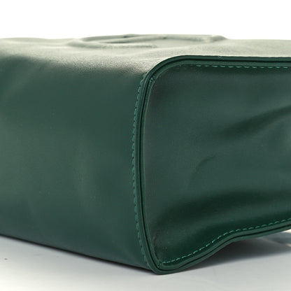 Telfar Vegan Leather Small Shopping Bag Dark Olive 10 of 10