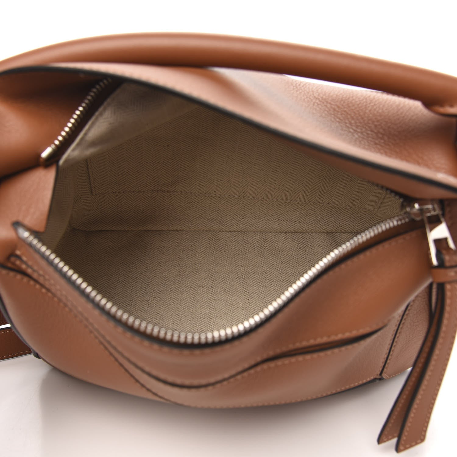 Loewe Calfskin Small Puzzle Bag Tan 5 of 8