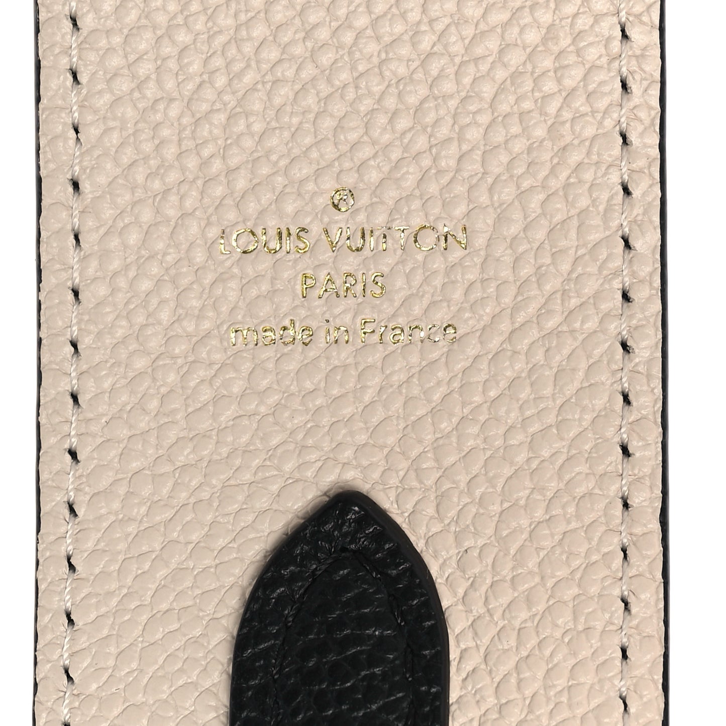 Empreinte Monogram Bandouliere Shoulder Strap Black Beige