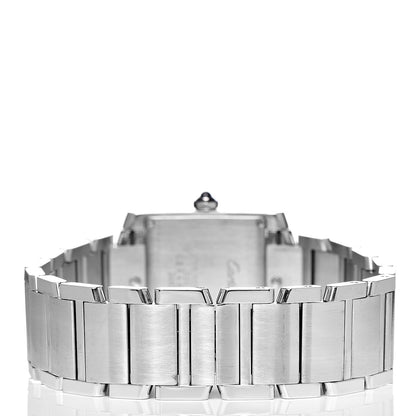 Cartier Stainless Steel 25mm Tank Francaise Quartz Watch 4 of 8