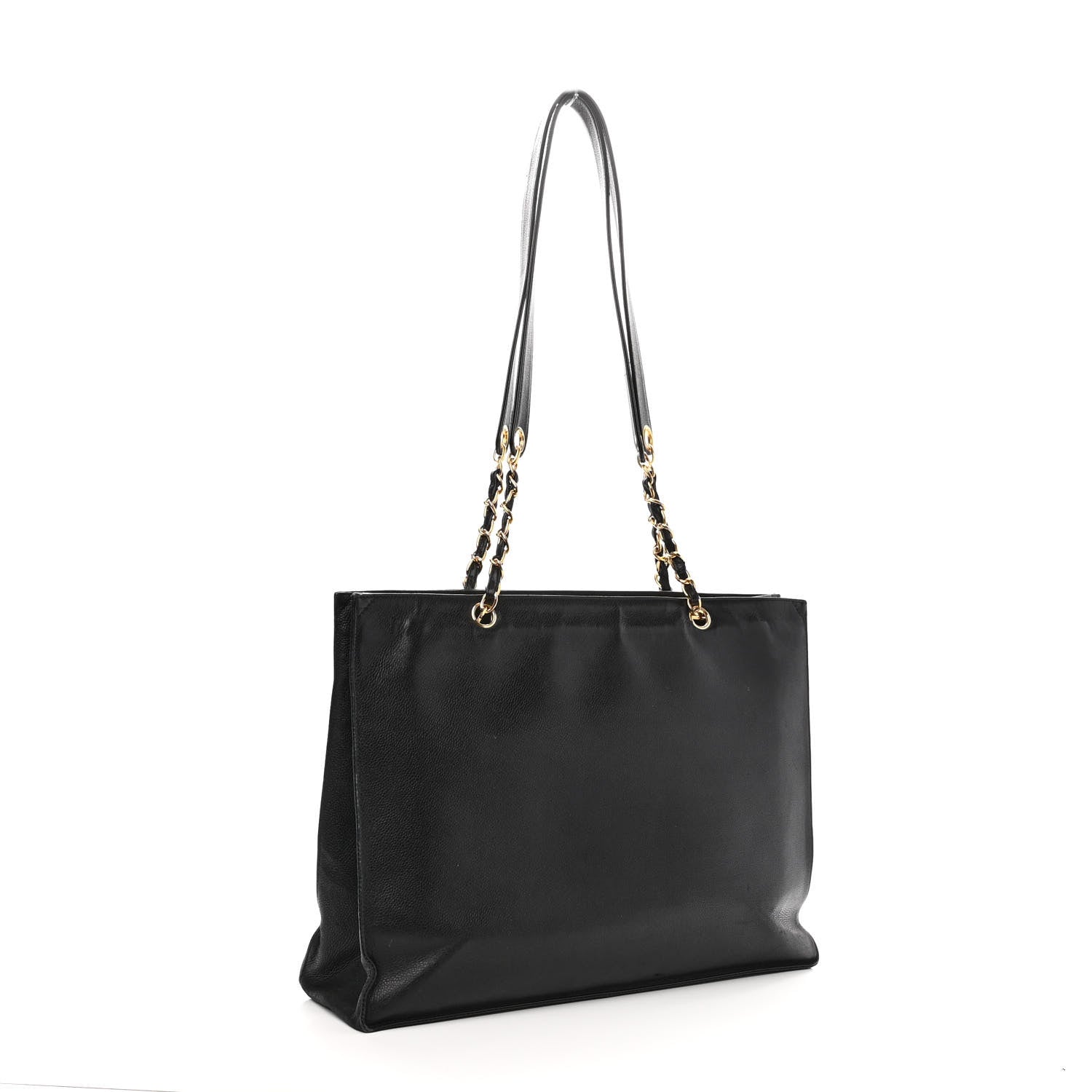 Chanel Caviar CC Tote Black 3 of 13