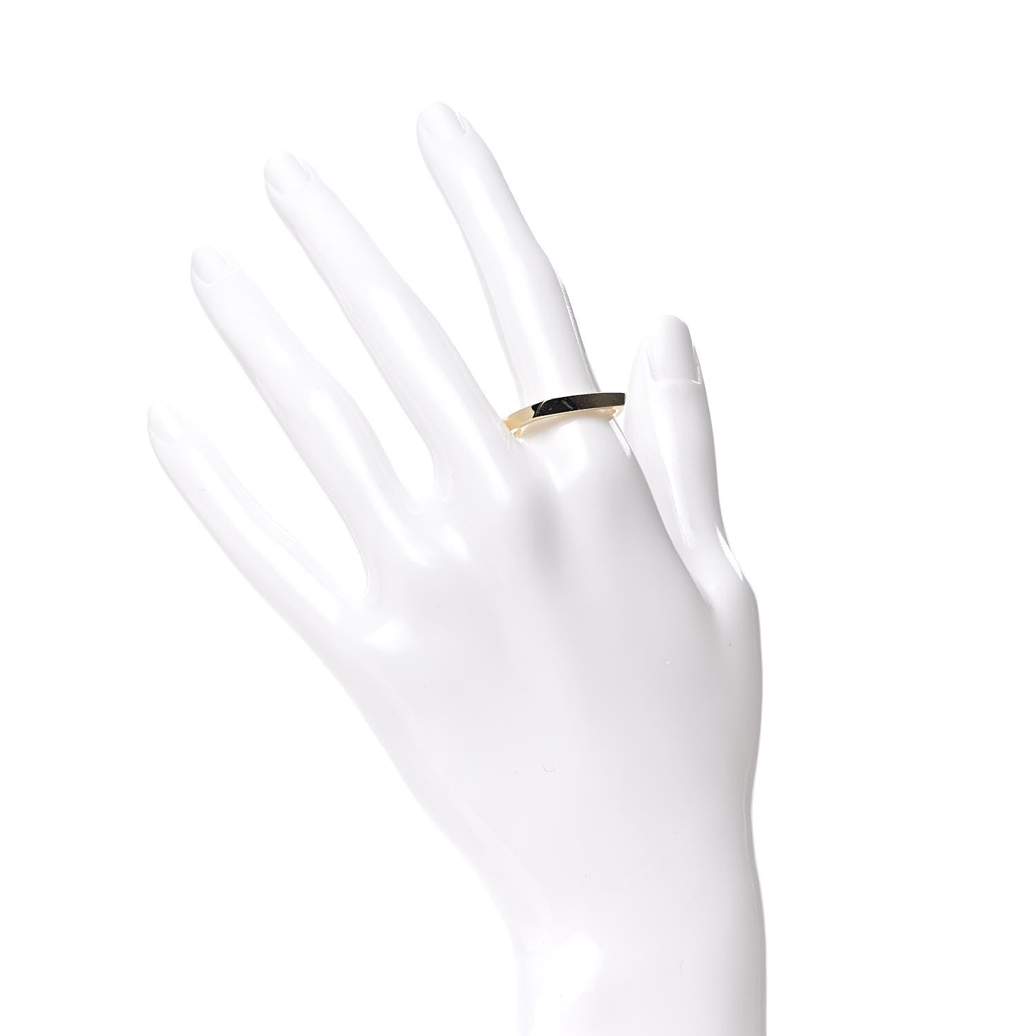Tiffany 18K Yellow Gold Frank Gehry Torque Ring 54 6.75 2 of 6