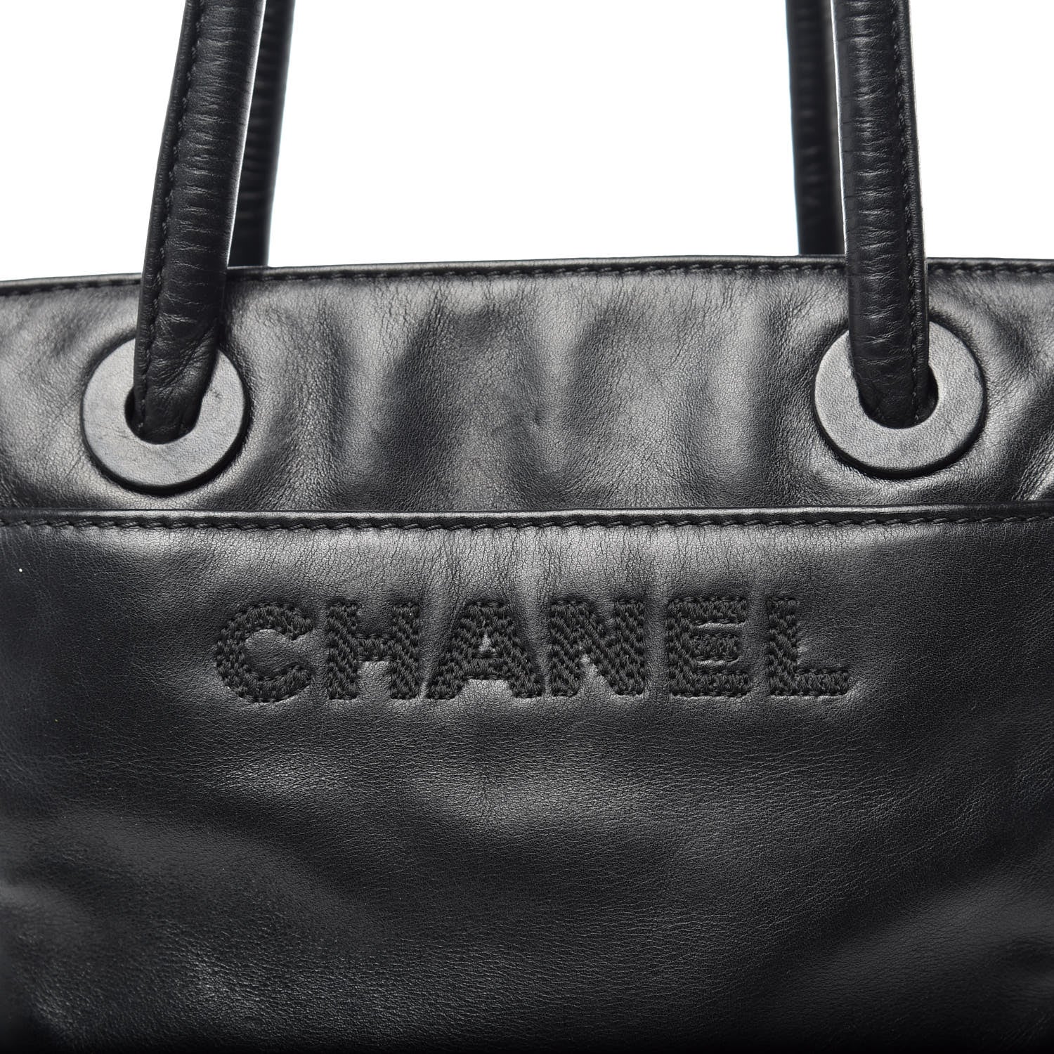 Chanel Lambskin Tassel Shoulder Bag Black 11 of 13