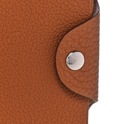 Hermes Togo Ulysse MM Notebook Cover Gold 12 of 13