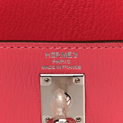 Hermes Chevre Kelly Sellier 25 Rose Lipstick 6 of 10