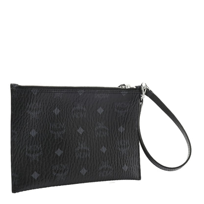 MCM Visetos Yris Shopper Pouch Black 3 of 6