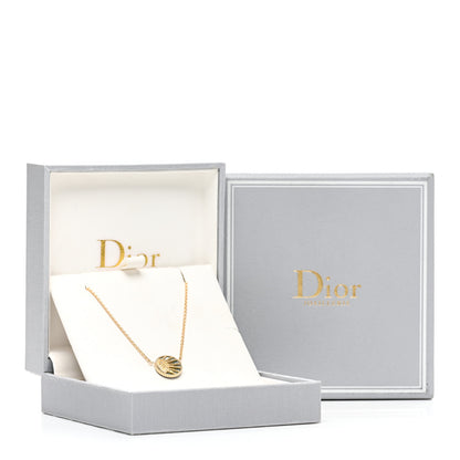 Christian Dior 18K Yellow White Gold Diamond Black Onyx Mother of Pearl Rose Celeste Pendant Necklace 7 of 7