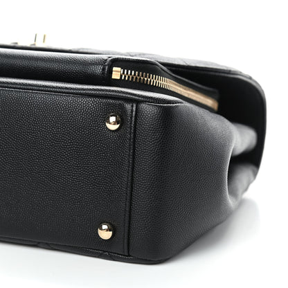 Chanel Caviar Quilted Large Business Affinity Flap Black 9 of 11