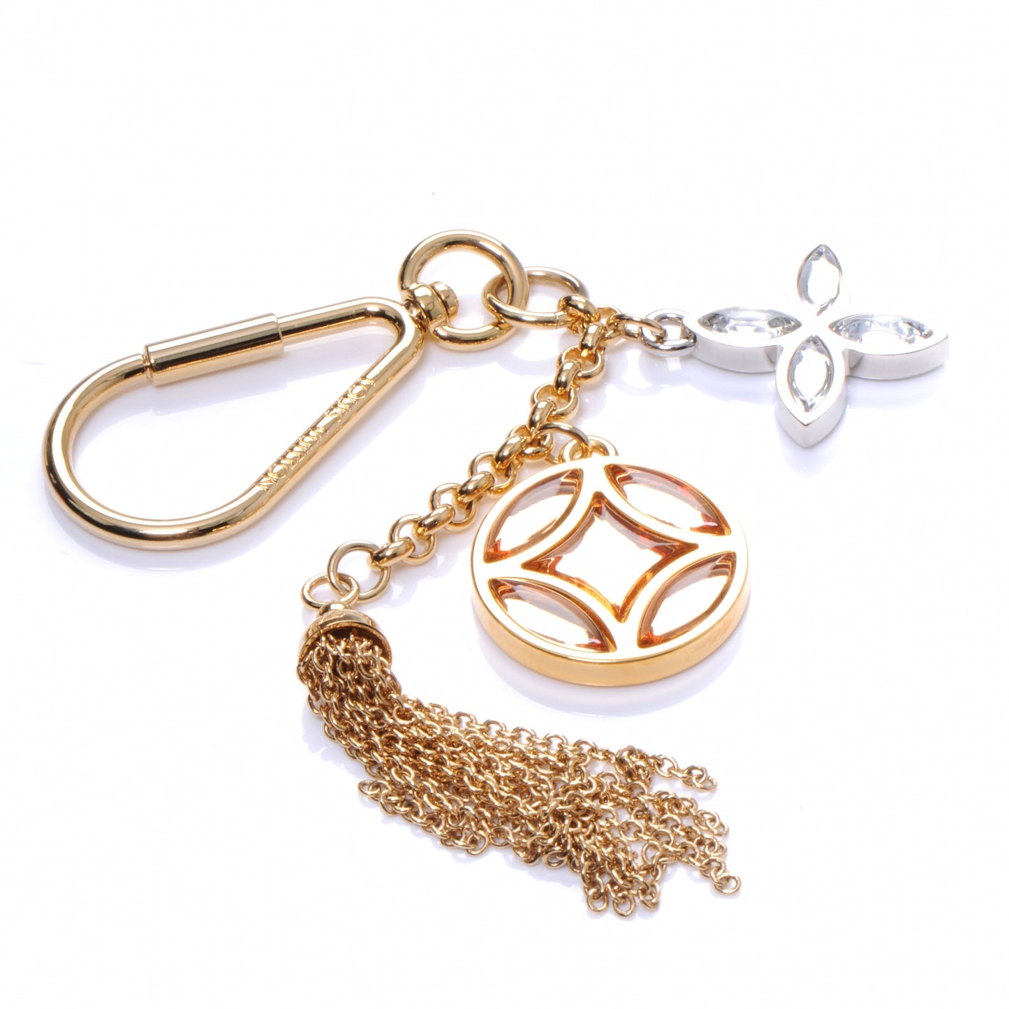 Ice Flower Key Charm