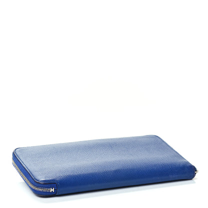 Hermes Epsom Silk'In Wallet Bleu Electrique 3 of 4
