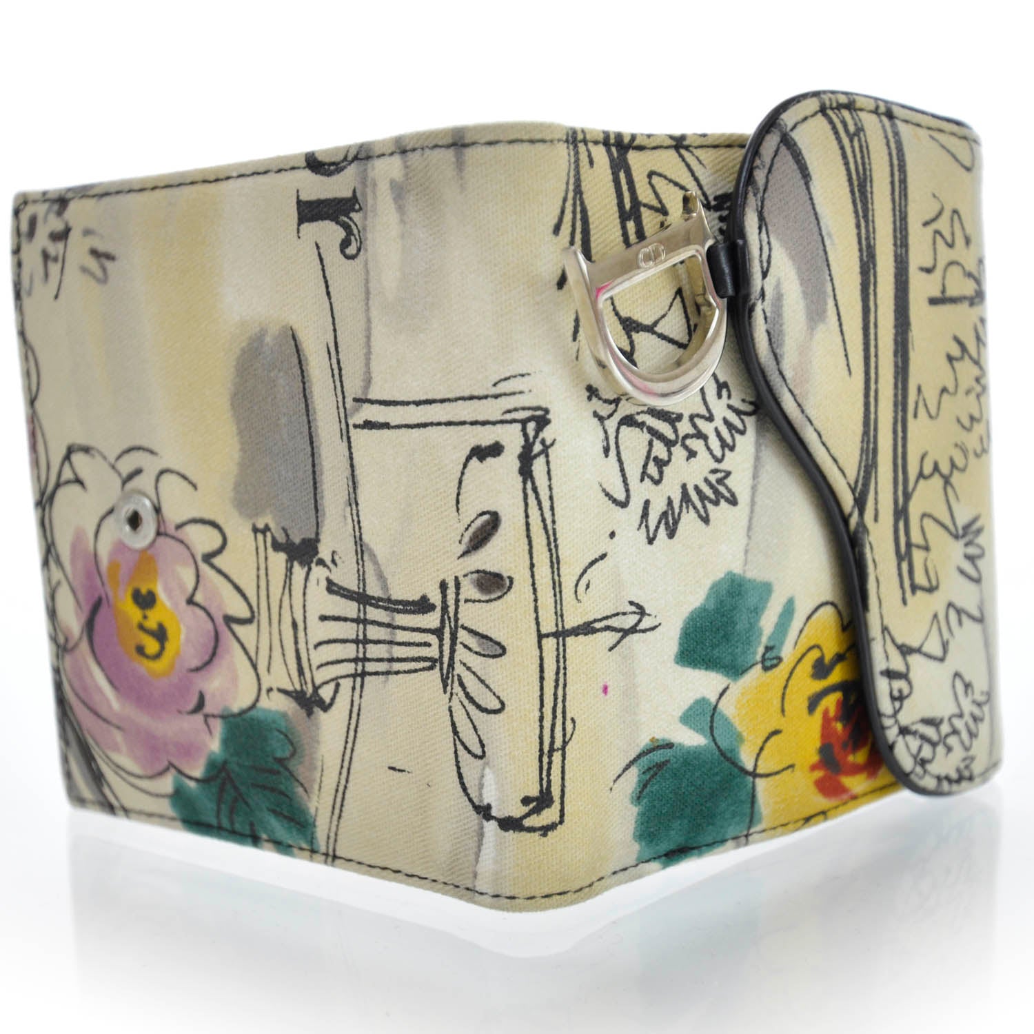 Christian Dior Compact Saddle Wallet 4 of 10