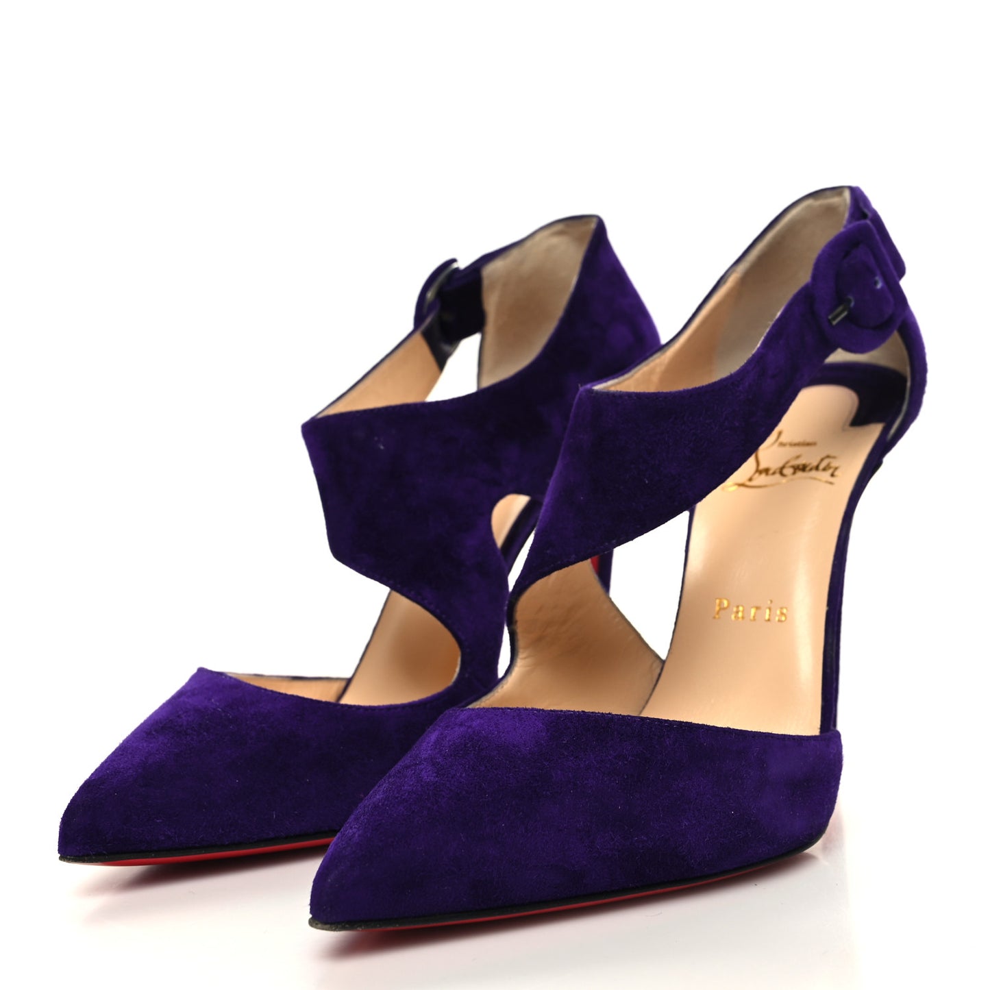 Veau Velours Sharpeta 120 Asymmetric Pumps 38.5 Etincelle