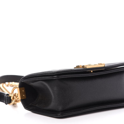 Chanel Caviar Quilted Small Boy Flap Black 10 of 13