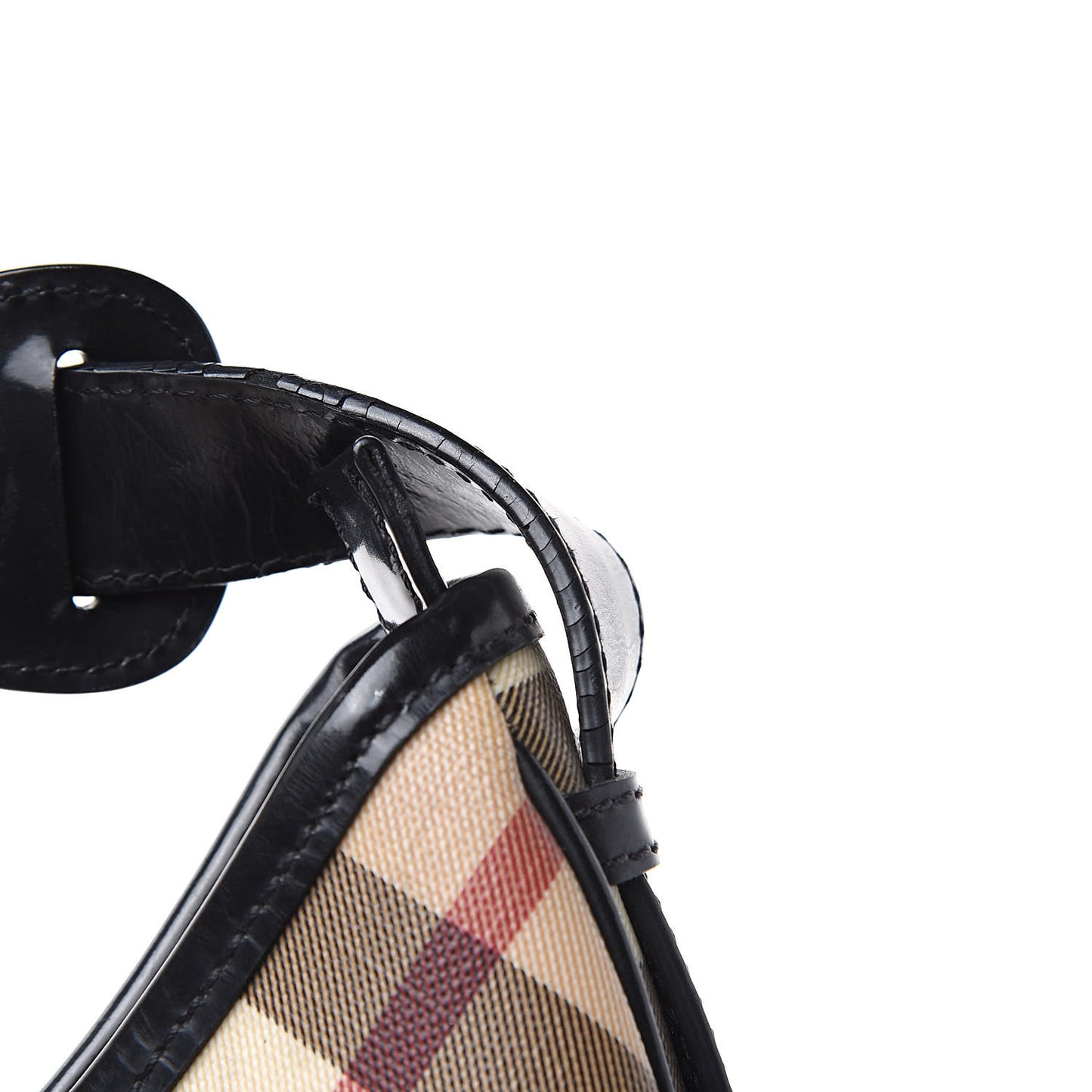 Nova Check Shoulder Bag Black