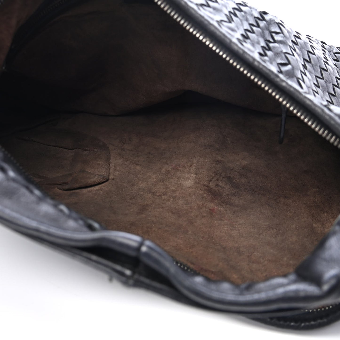 Nappa Intrecciato Large Veneta Hobo Black