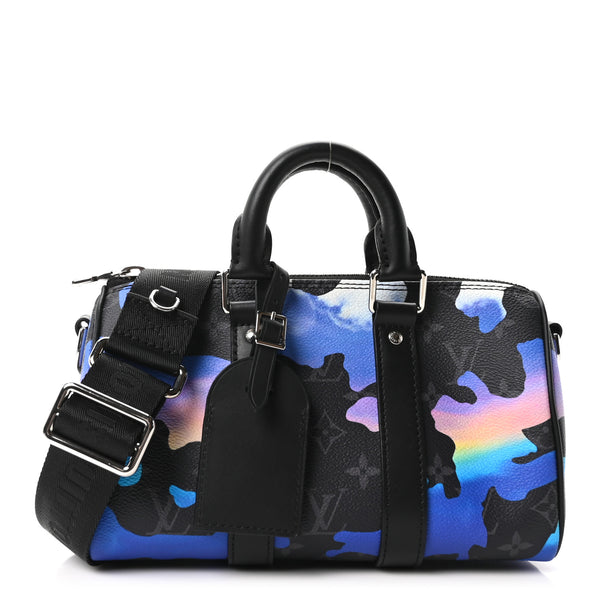 LOUIS VUITTON M0227 サンチュールLVサンセットグラデーション Louis Vuitton Sunset Monogram Eclipse Keepall Bandouliere 25